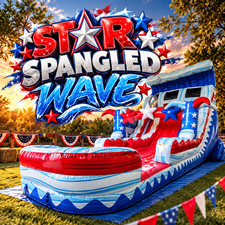 18' Star Spangled Wave Dual Lane - Hybrid