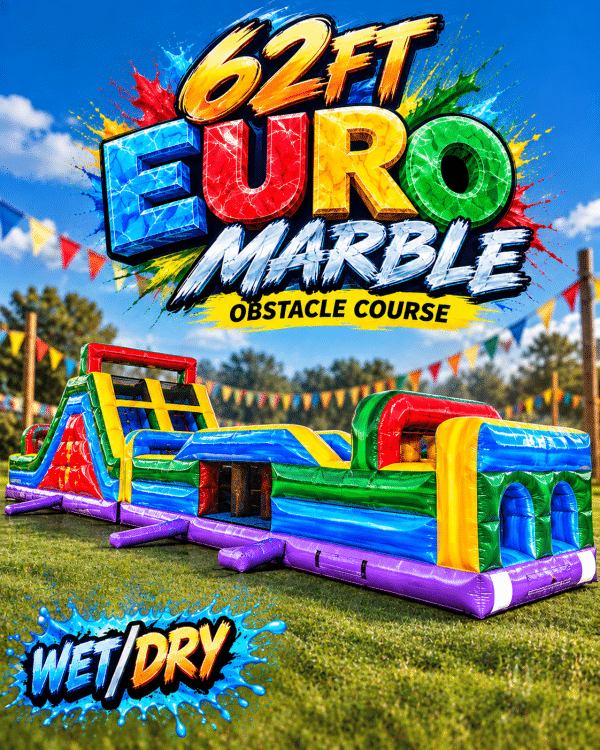 62ft Euro Marble Wet/Dry Obstacle Course