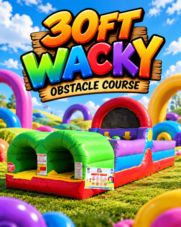 Wacky 30ft Obstacle Course